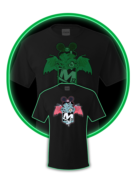 Glow-in-the-dark T-Shirts