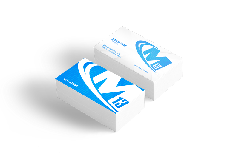 Uncoated 14pt Business Cards